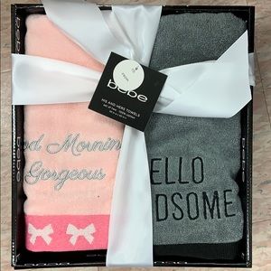 bebe towel set
